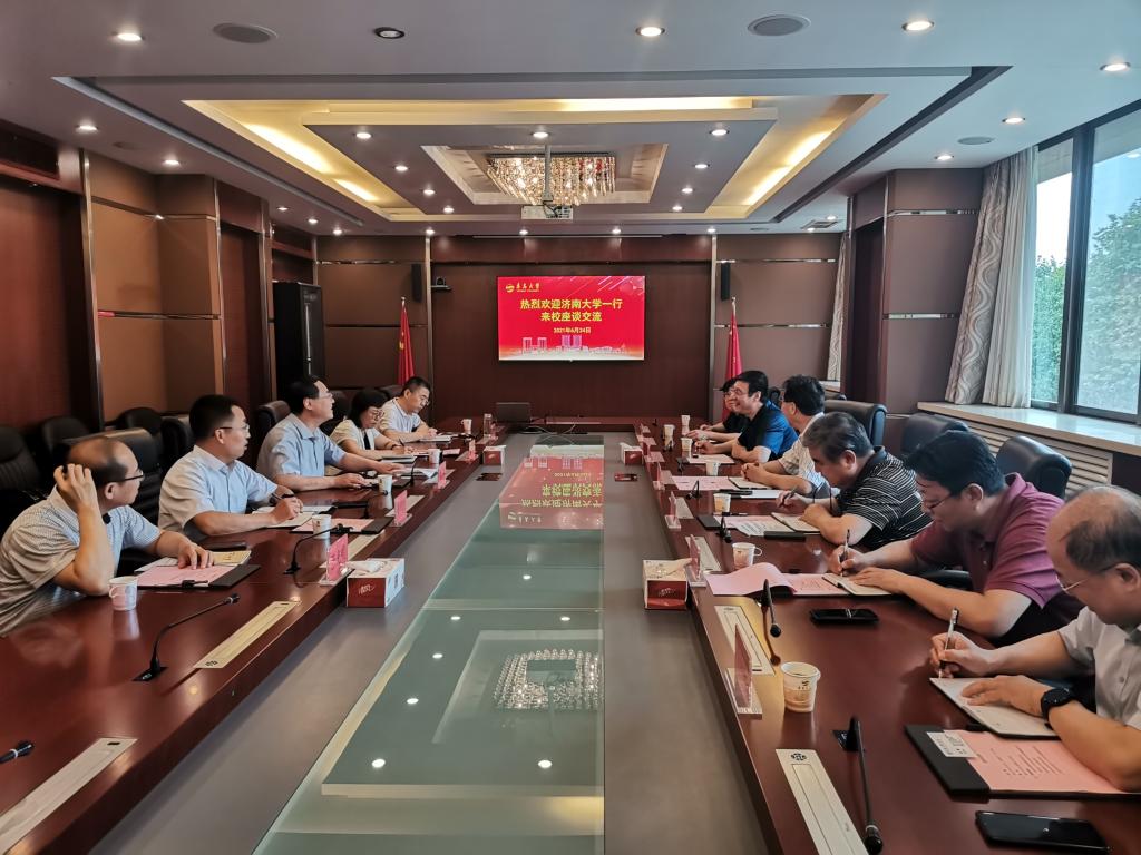 济南大学一行来访意甲